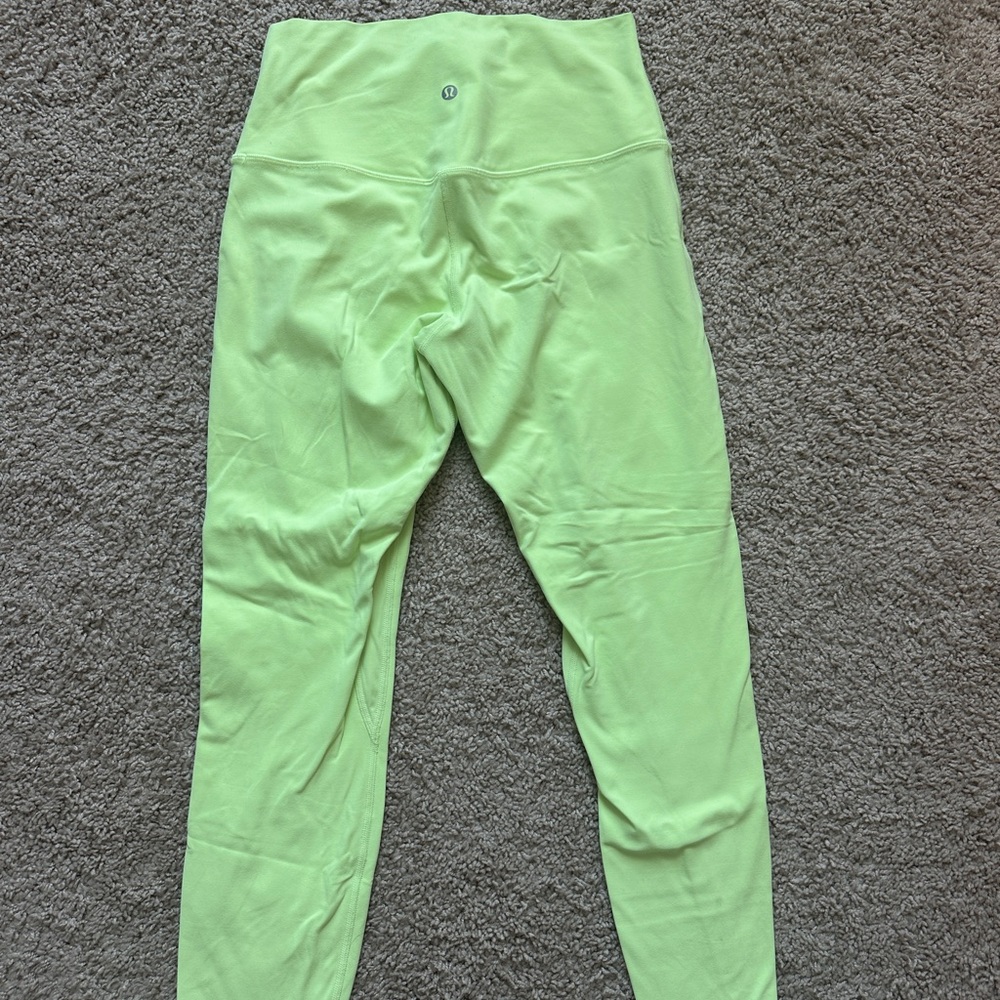 Lululemon Yellow Align Leggings - Size 8